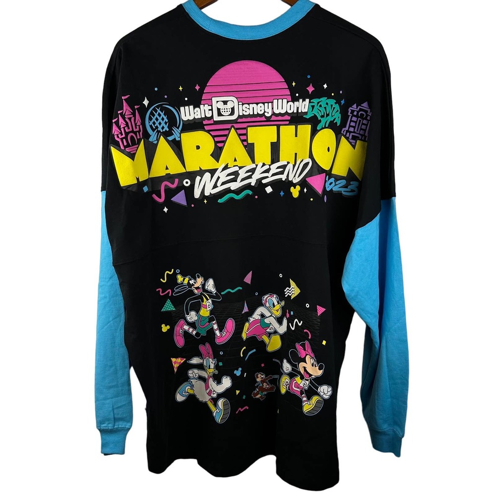 NWT Disney runDisney 30 Years of Running Marathon Weekend Spirit Jersey 2023  XL